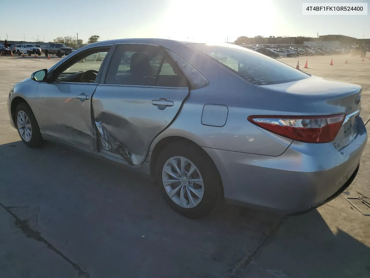 2016 Toyota Camry Le VIN: 4T4BF1FK1GR524400 Lot: 81269684