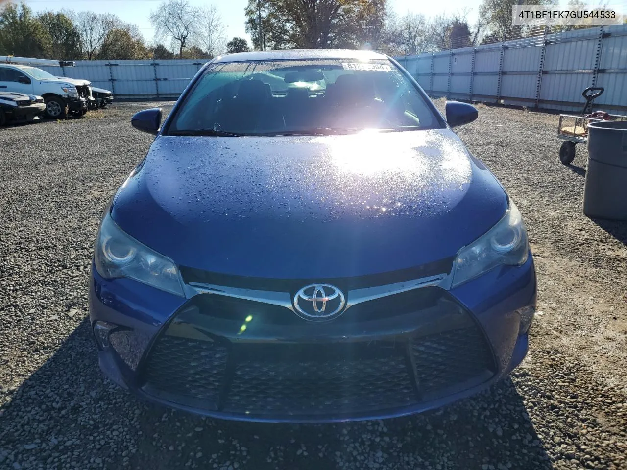 2016 Toyota Camry Le VIN: 4T1BF1FK7GU544533 Lot: 81292904