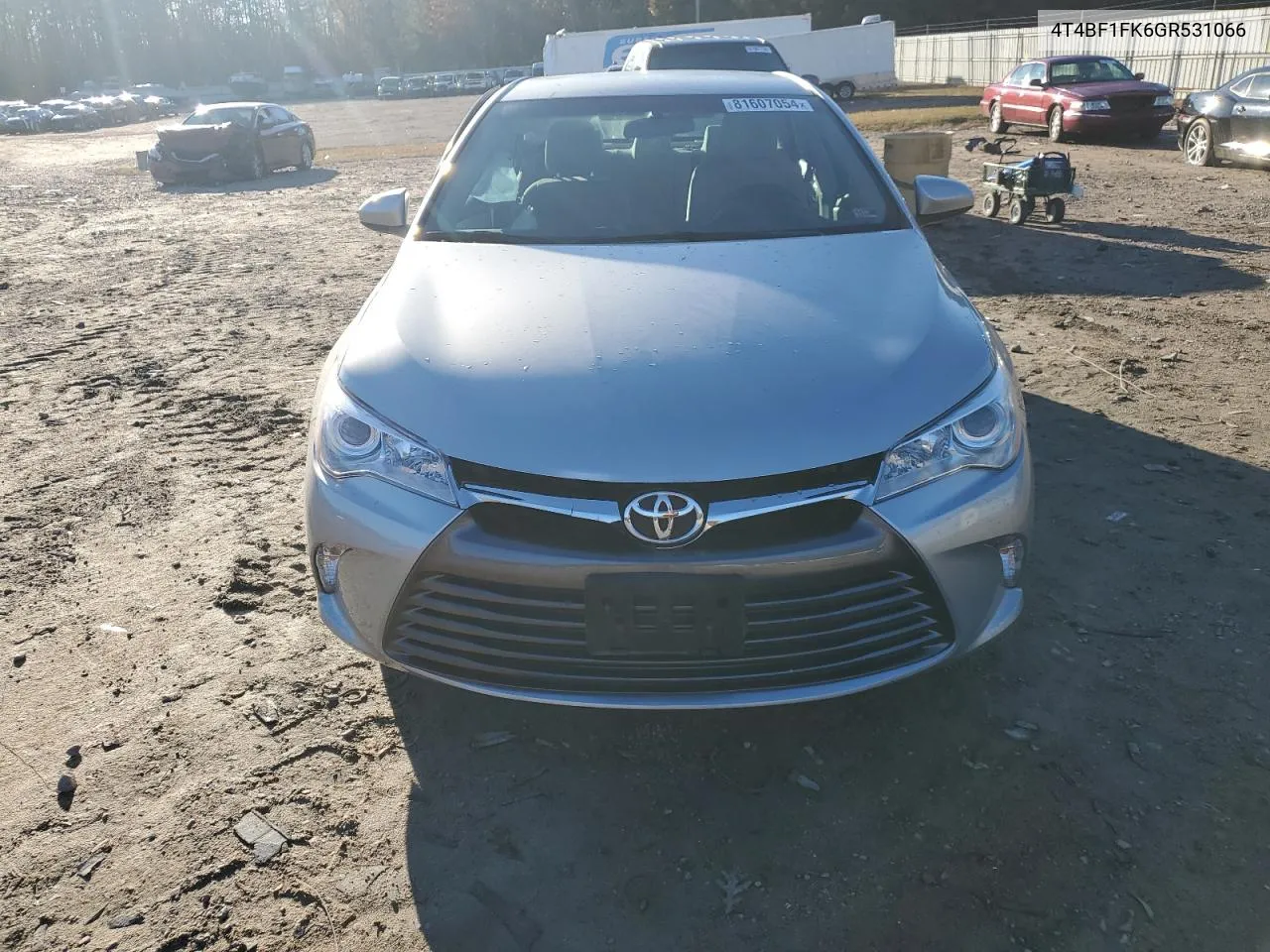 2016 Toyota Camry Le VIN: 4T4BF1FK6GR531066 Lot: 81607054