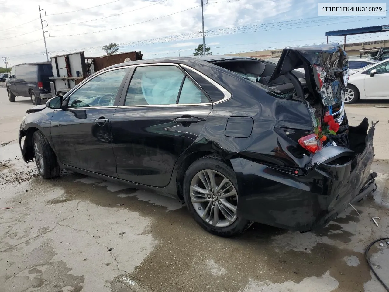 2017 Toyota Camry Le VIN: 4T1BF1FK4HU316829 Lot: 47176574