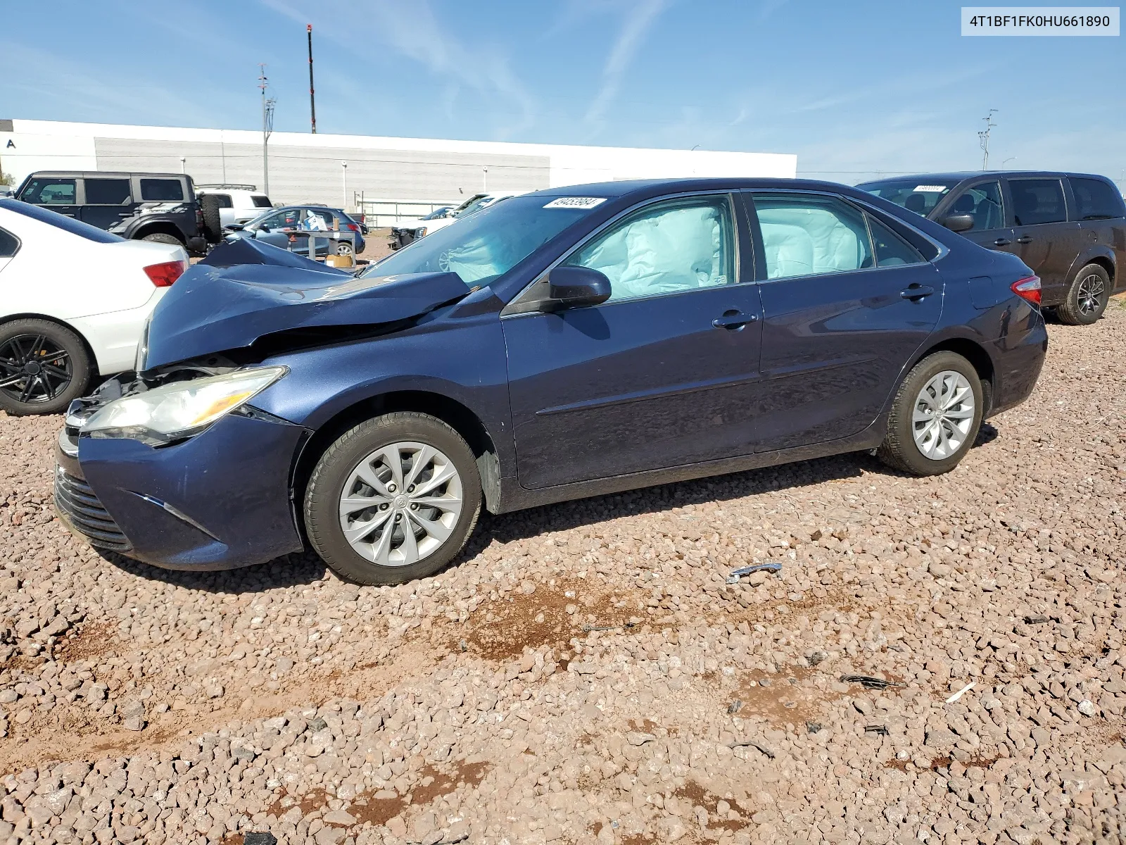 2017 Toyota Camry Le VIN: 4T1BF1FK0HU661890 Lot: 51248334