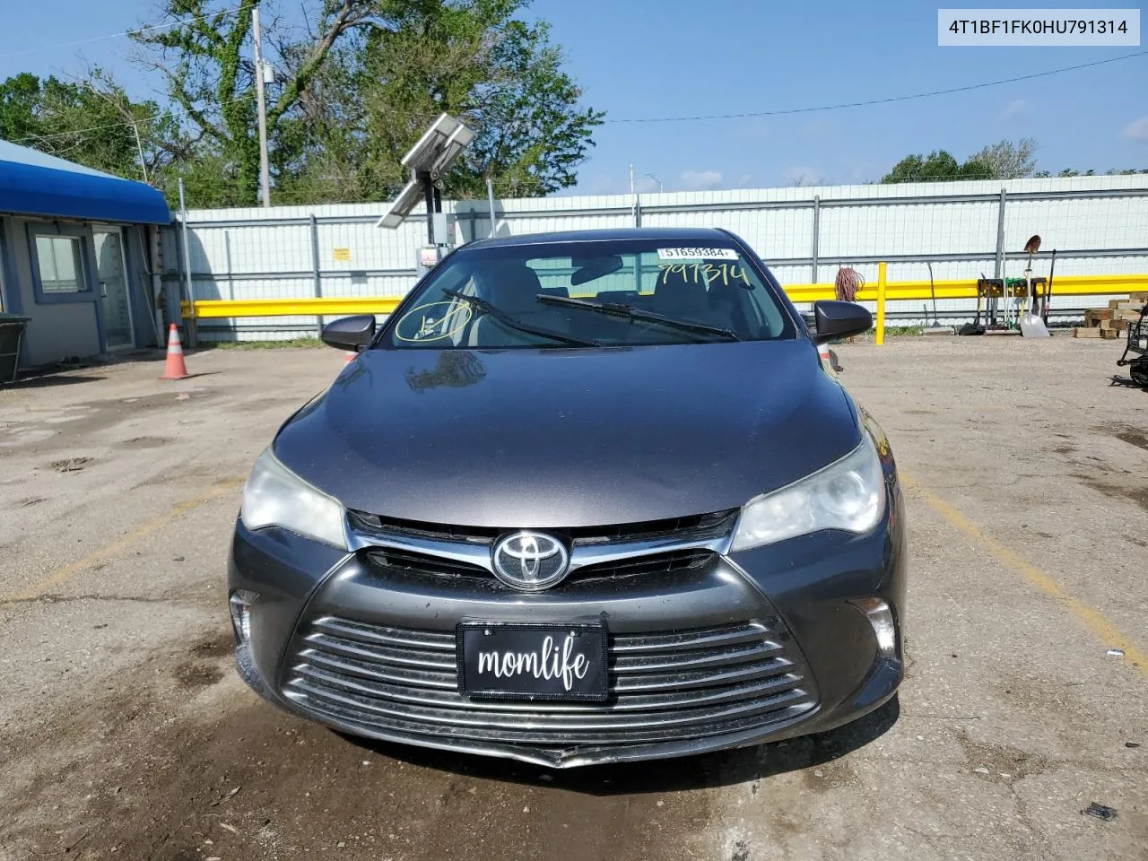 2017 Toyota Camry Le VIN: 4T1BF1FK0HU791314 Lot: 51659384