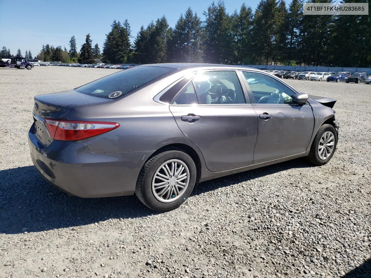 2017 Toyota Camry Le VIN: 4T1BF1FK4HU283685 Lot: 54061874