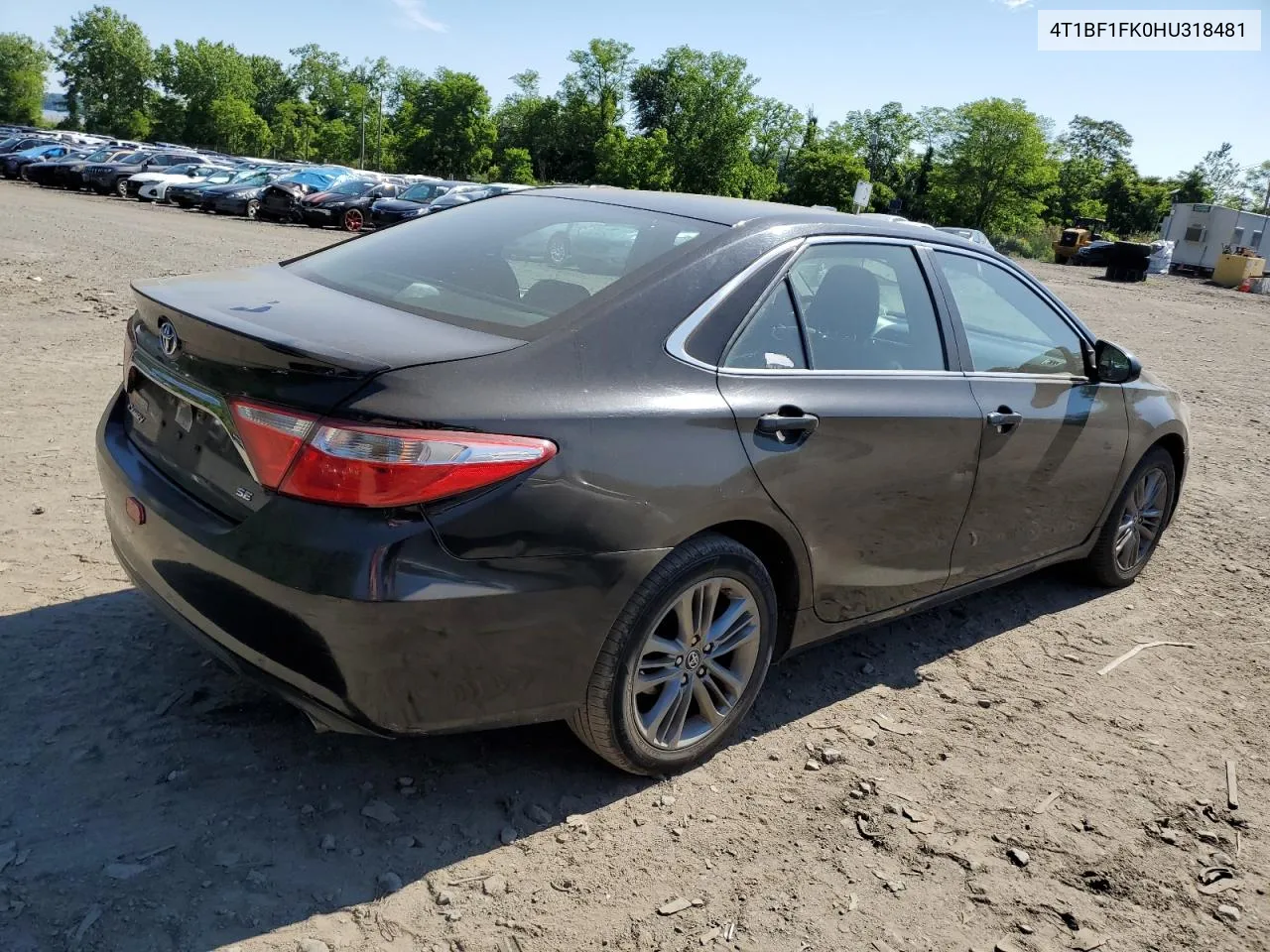 2017 Toyota Camry Le VIN: 4T1BF1FK0HU318481 Lot: 56930354