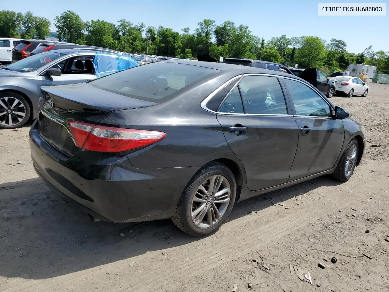 2017 Toyota Camry Le VIN: 4T1BF1FK5HU686803 Lot: 56934104