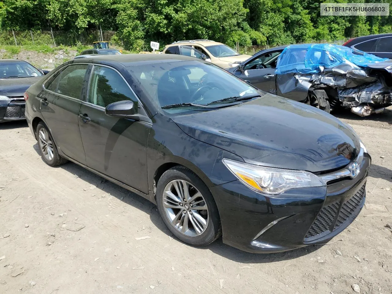 2017 Toyota Camry Le VIN: 4T1BF1FK5HU686803 Lot: 56934104