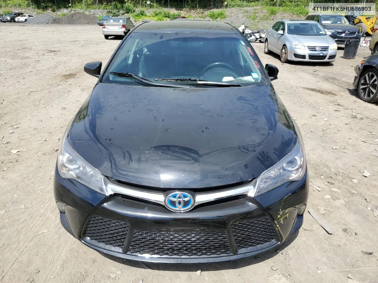 2017 Toyota Camry Le VIN: 4T1BF1FK5HU686803 Lot: 56934104