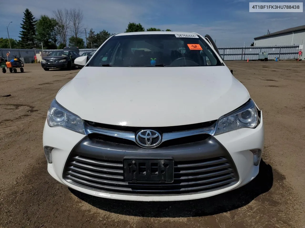 2017 Toyota Camry Le VIN: 4T1BF1FK3HU788438 Lot: 58760444