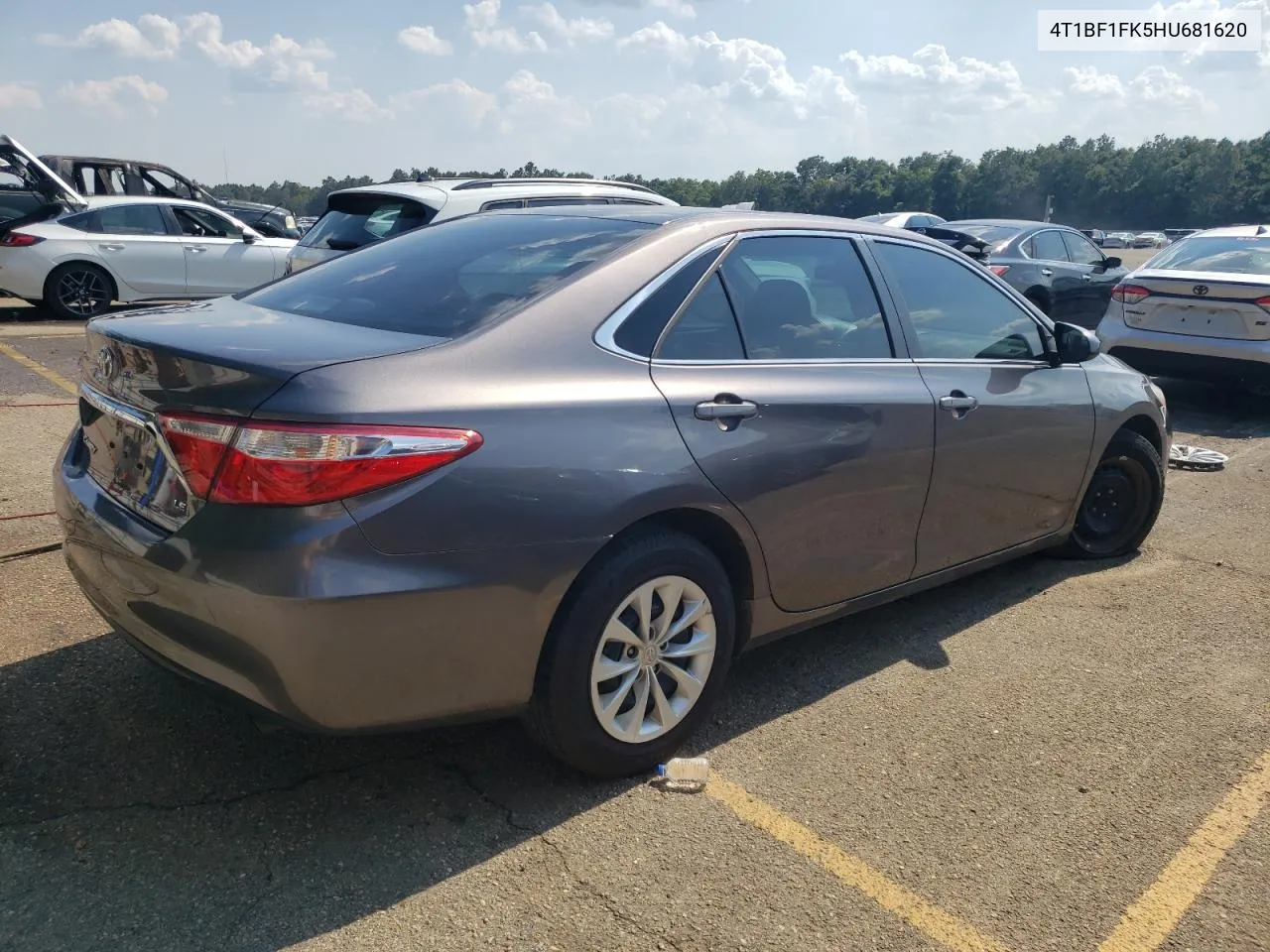 2017 Toyota Camry Le VIN: 4T1BF1FK5HU681620 Lot: 58944464