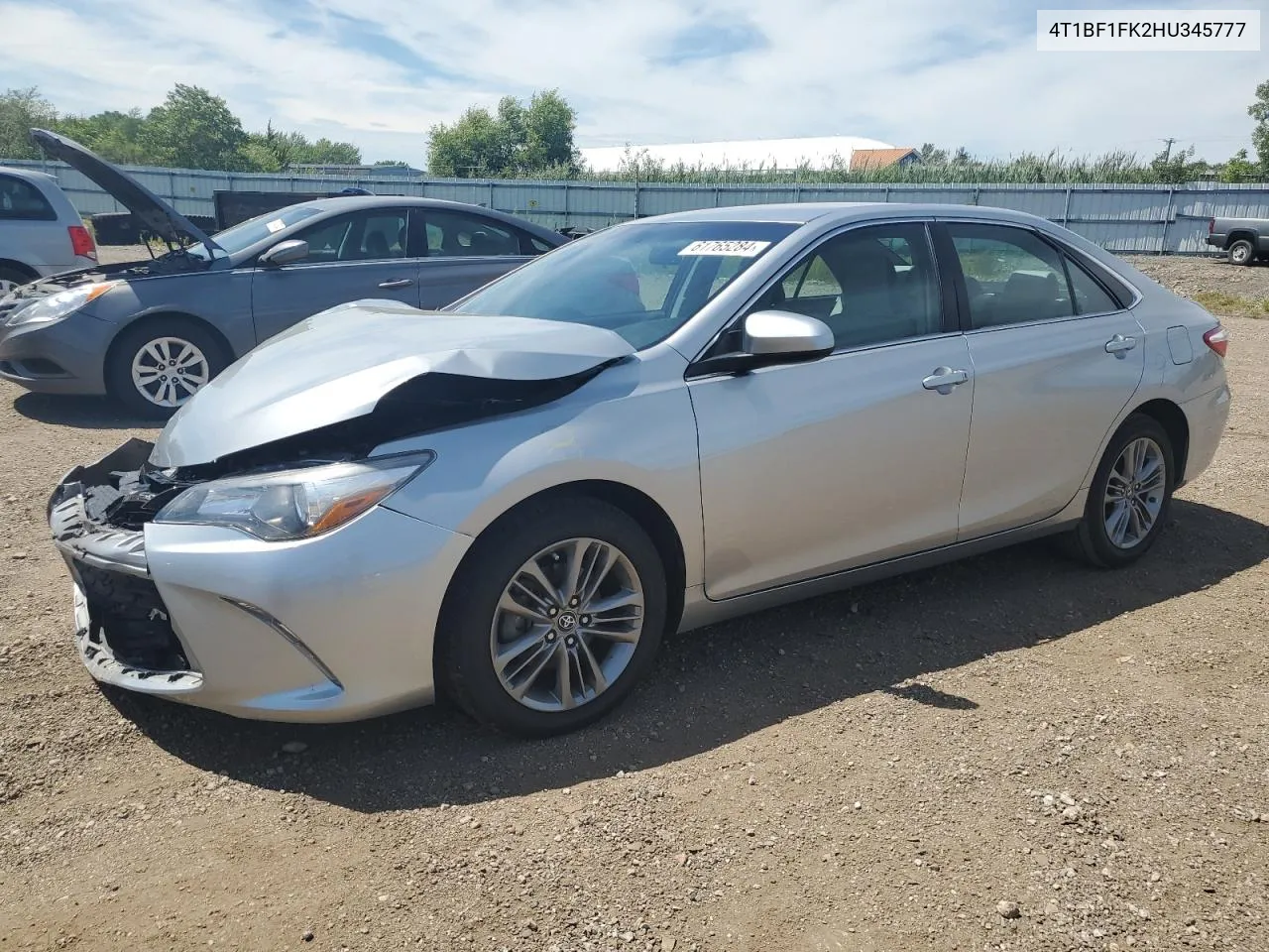 2017 Toyota Camry Le VIN: 4T1BF1FK2HU345777 Lot: 61765284