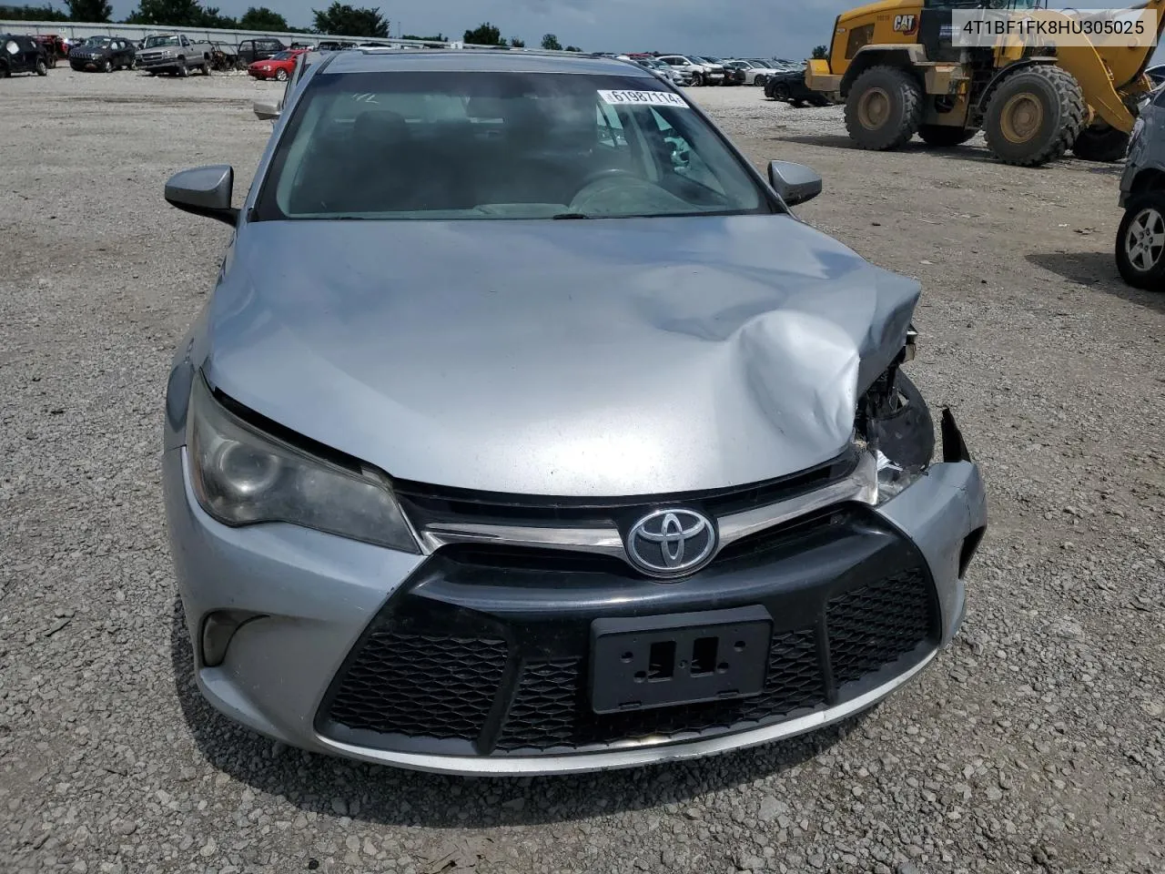 4T1BF1FK8HU305025 2017 Toyota Camry Le