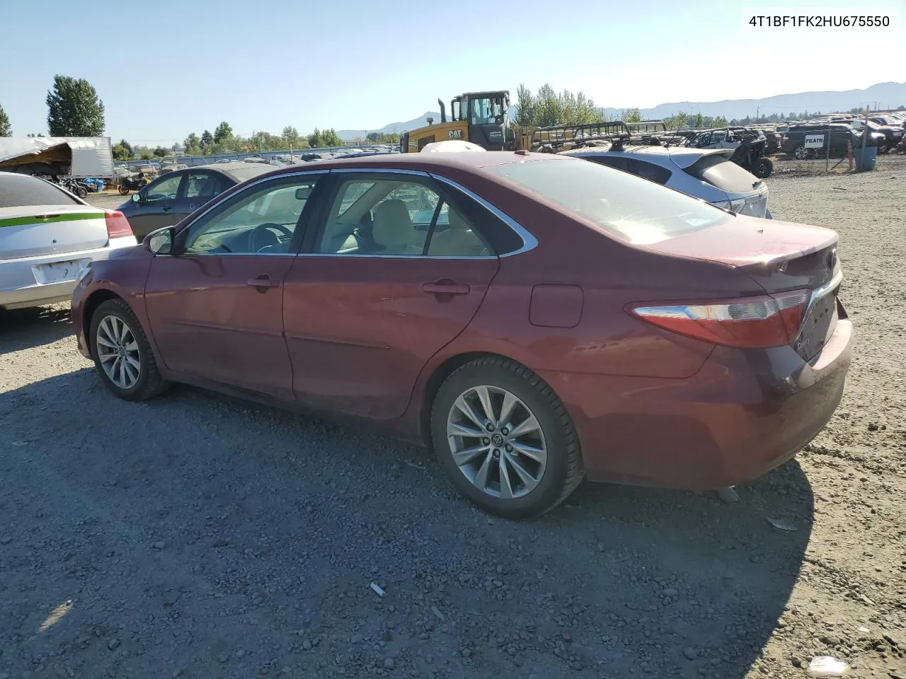 4T1BF1FK2HU675550 2017 Toyota Camry Le