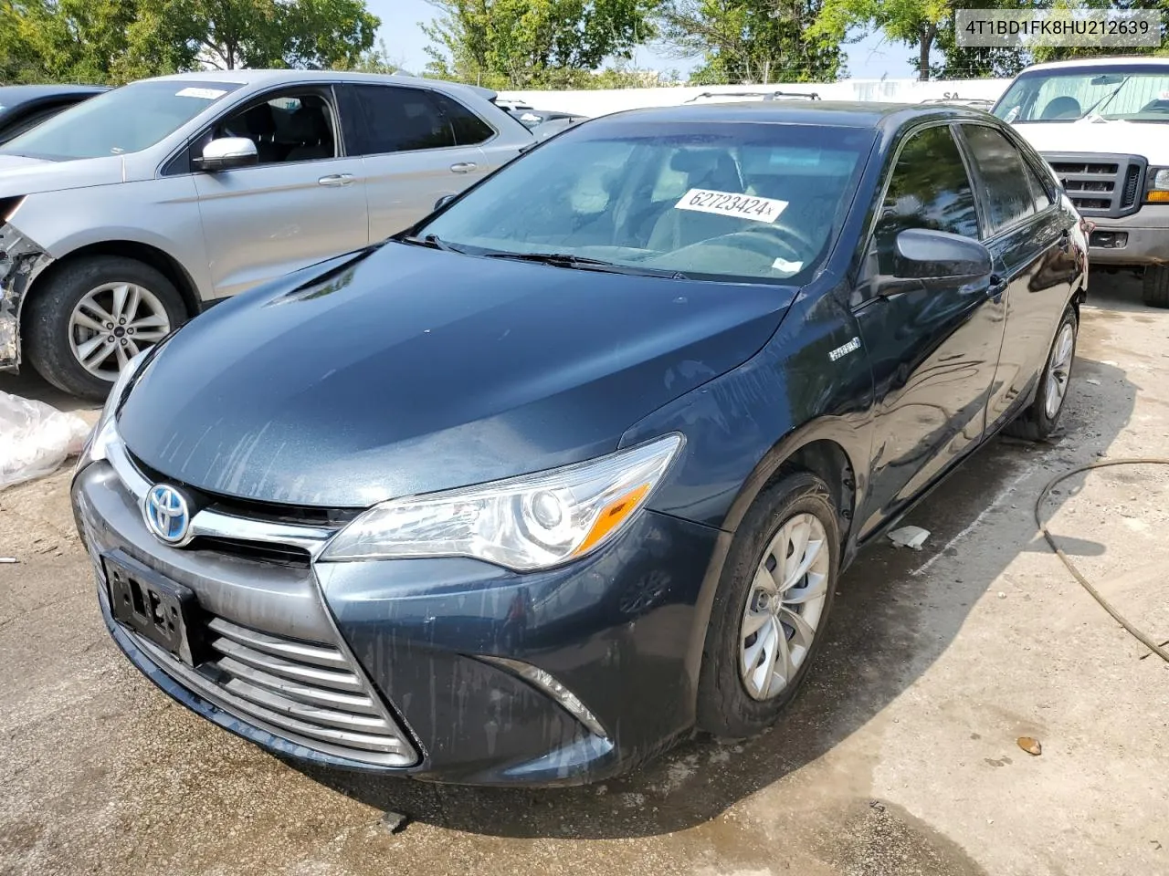 2017 Toyota Camry Hybrid VIN: 4T1BD1FK8HU212639 Lot: 62723424