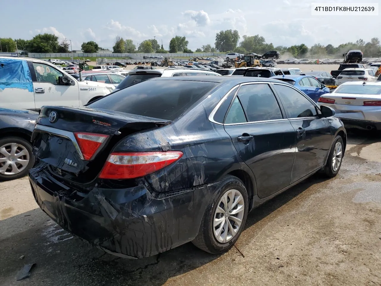 2017 Toyota Camry Hybrid VIN: 4T1BD1FK8HU212639 Lot: 62723424