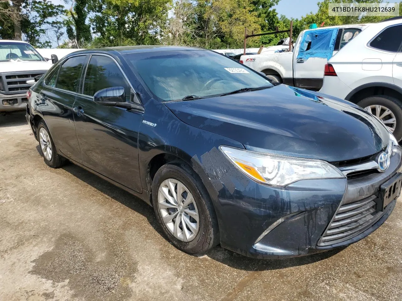 2017 Toyota Camry Hybrid VIN: 4T1BD1FK8HU212639 Lot: 62723424