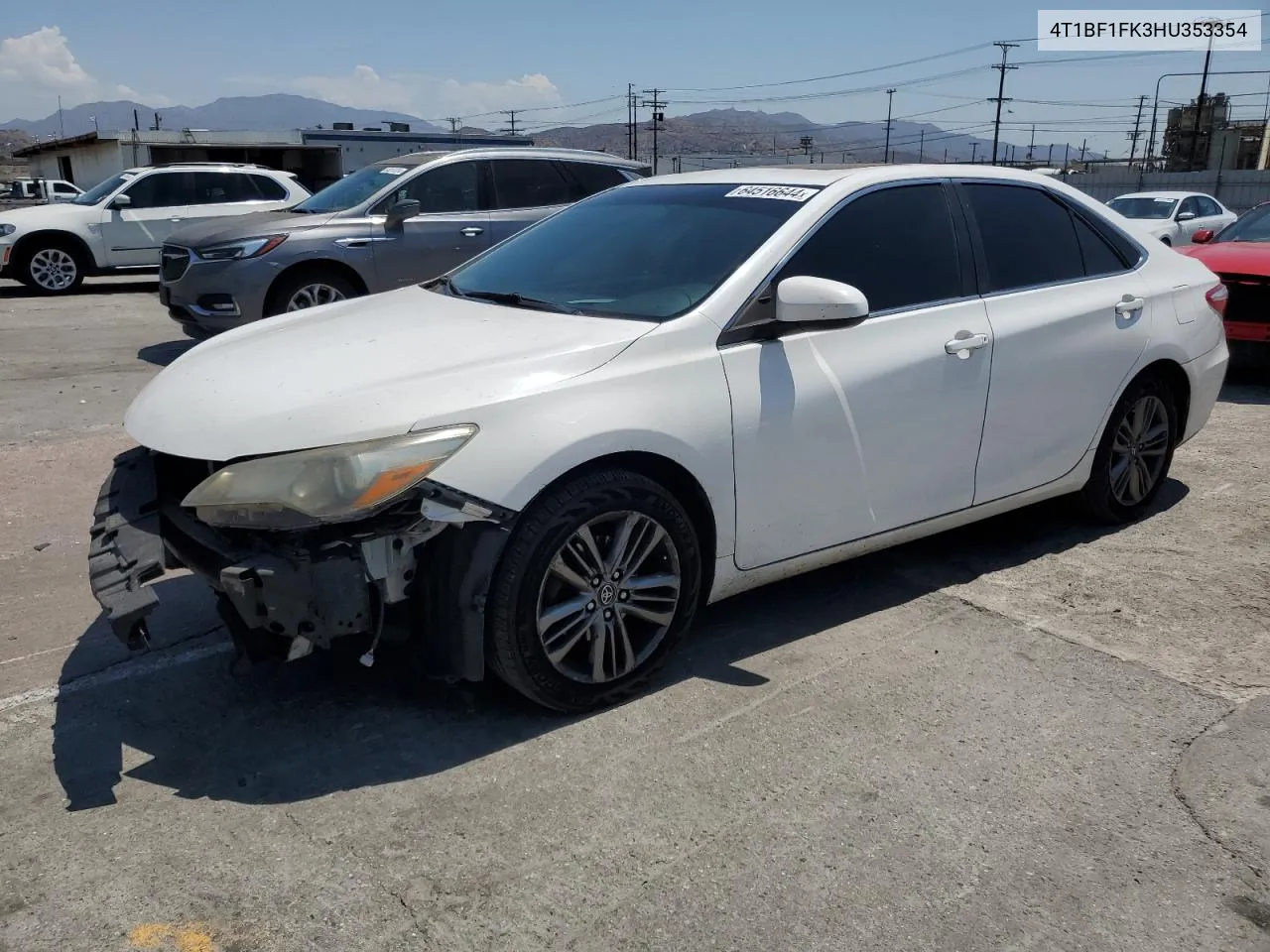 2017 Toyota Camry Le VIN: 4T1BF1FK3HU353354 Lot: 64516644