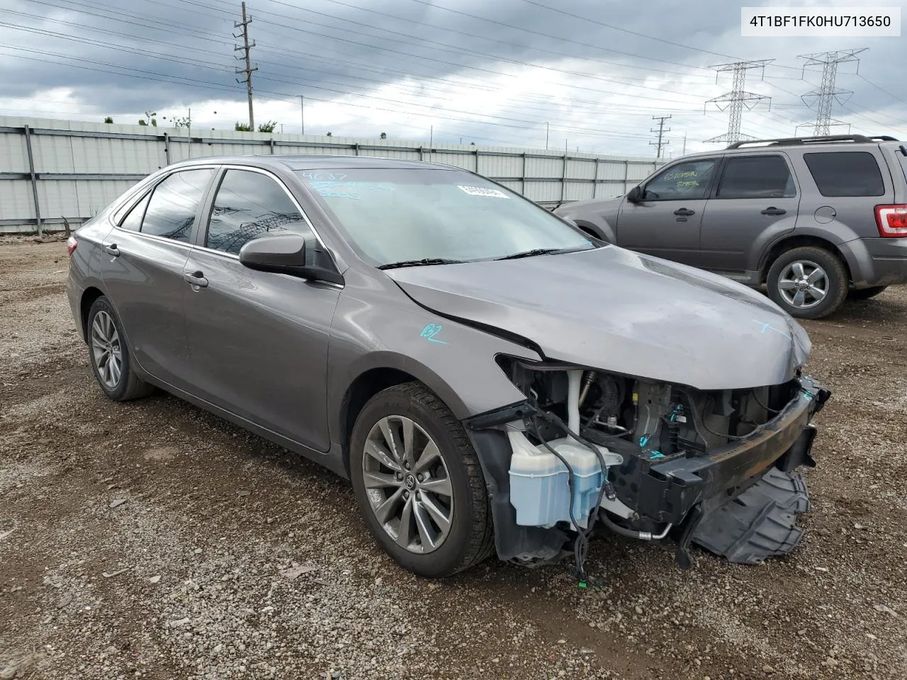 4T1BF1FK0HU713650 2017 Toyota Camry Le