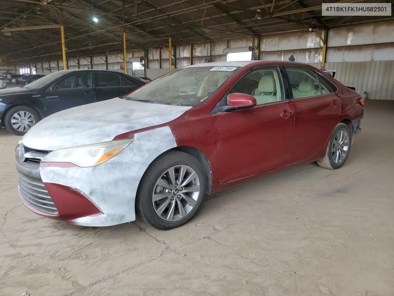 2017 Toyota Camry Xse VIN: 4T1BK1FK1HU582501 Lot: 65647594