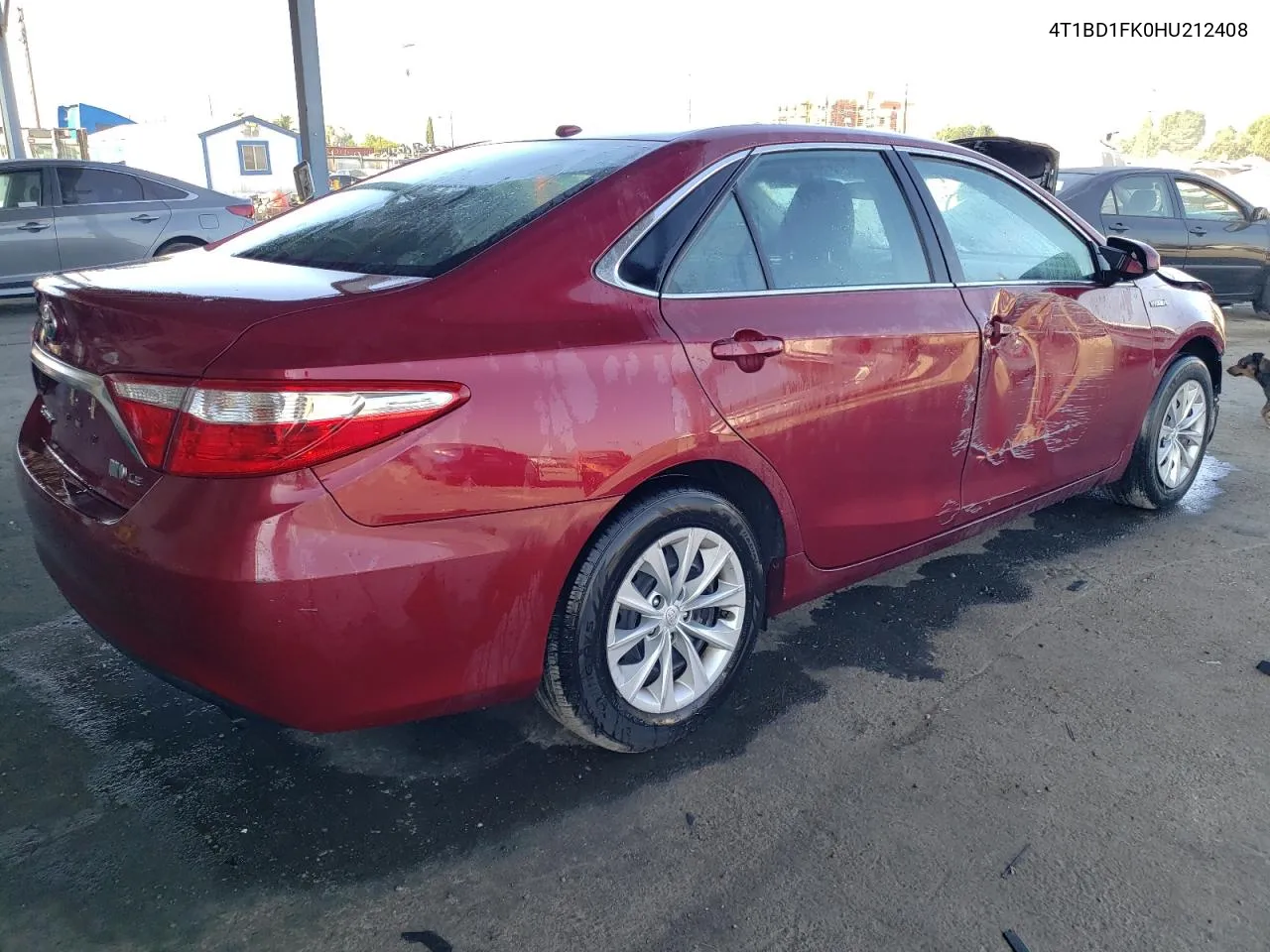 2017 Toyota Camry Hybrid VIN: 4T1BD1FK0HU212408 Lot: 66840774