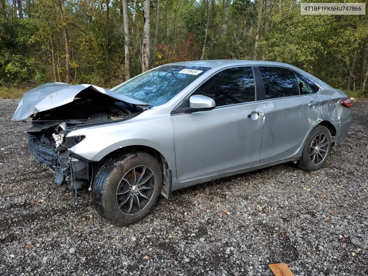 2017 Toyota Camry Le VIN: 4T1BF1FK6HU747866 Lot: 67758434