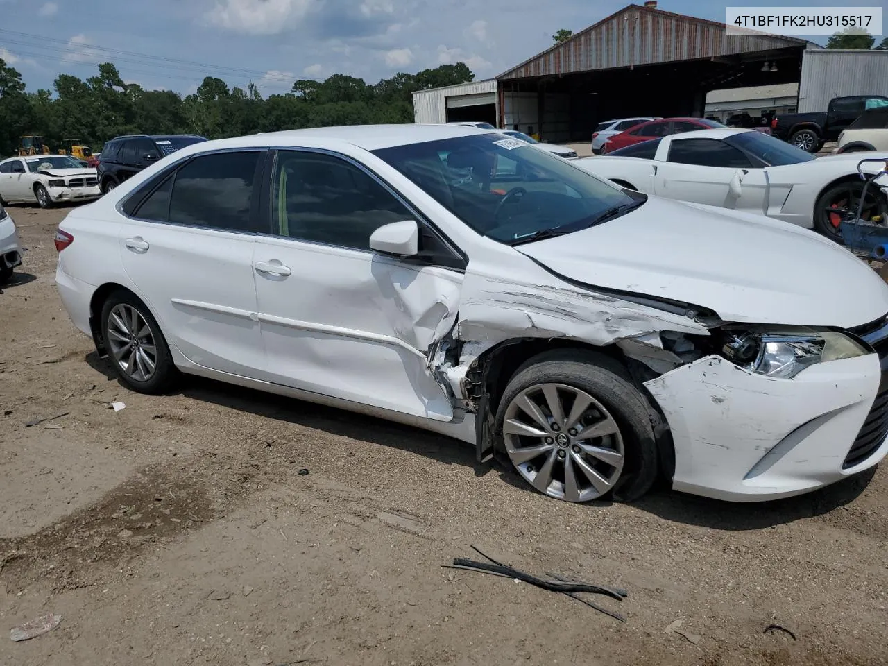 2017 Toyota Camry Le VIN: 4T1BF1FK2HU315517 Lot: 68352534