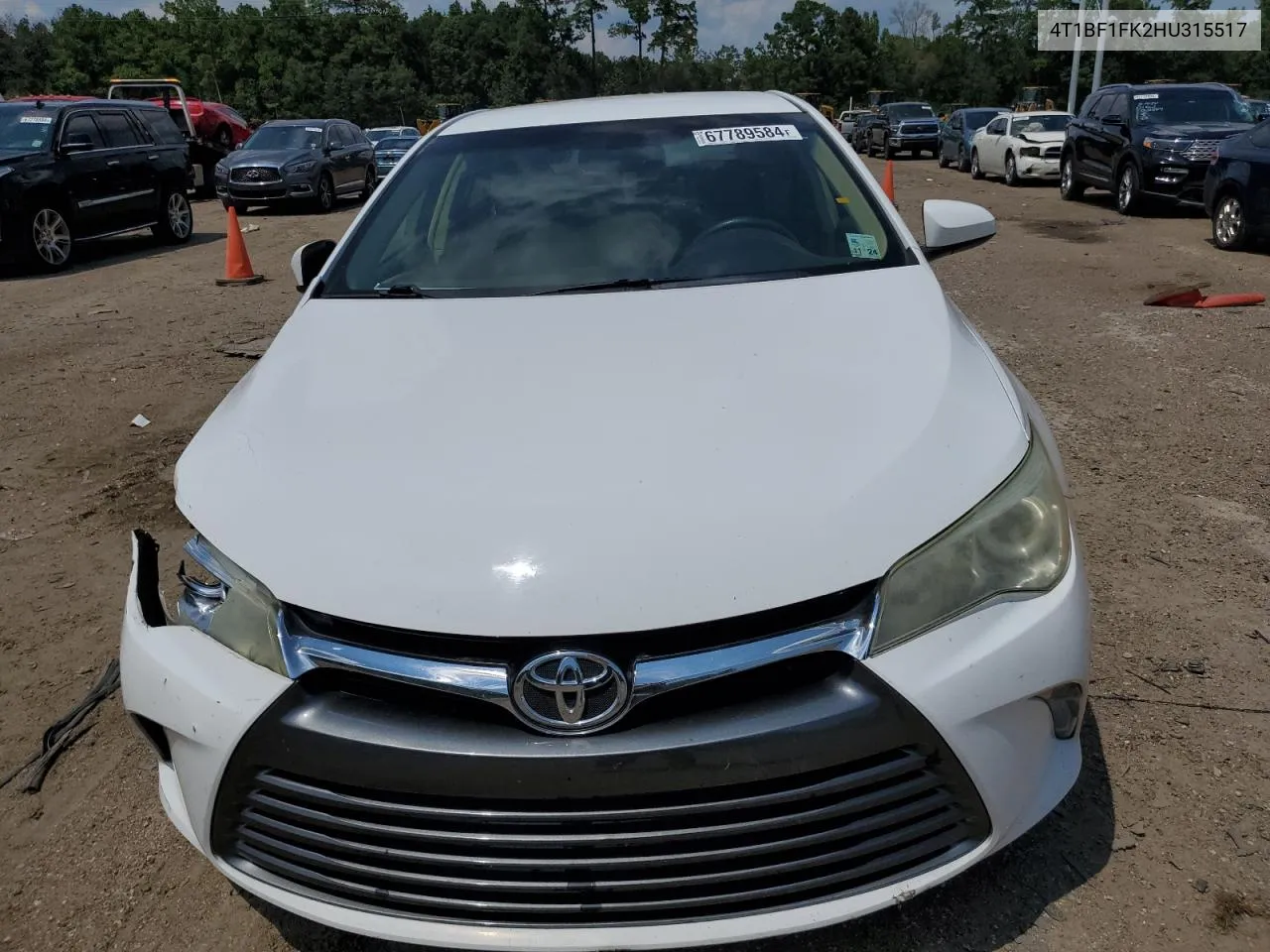 2017 Toyota Camry Le VIN: 4T1BF1FK2HU315517 Lot: 68352534