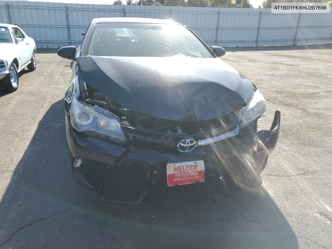 4T1BD1FKXHU207698 2017 Toyota Camry Hybrid