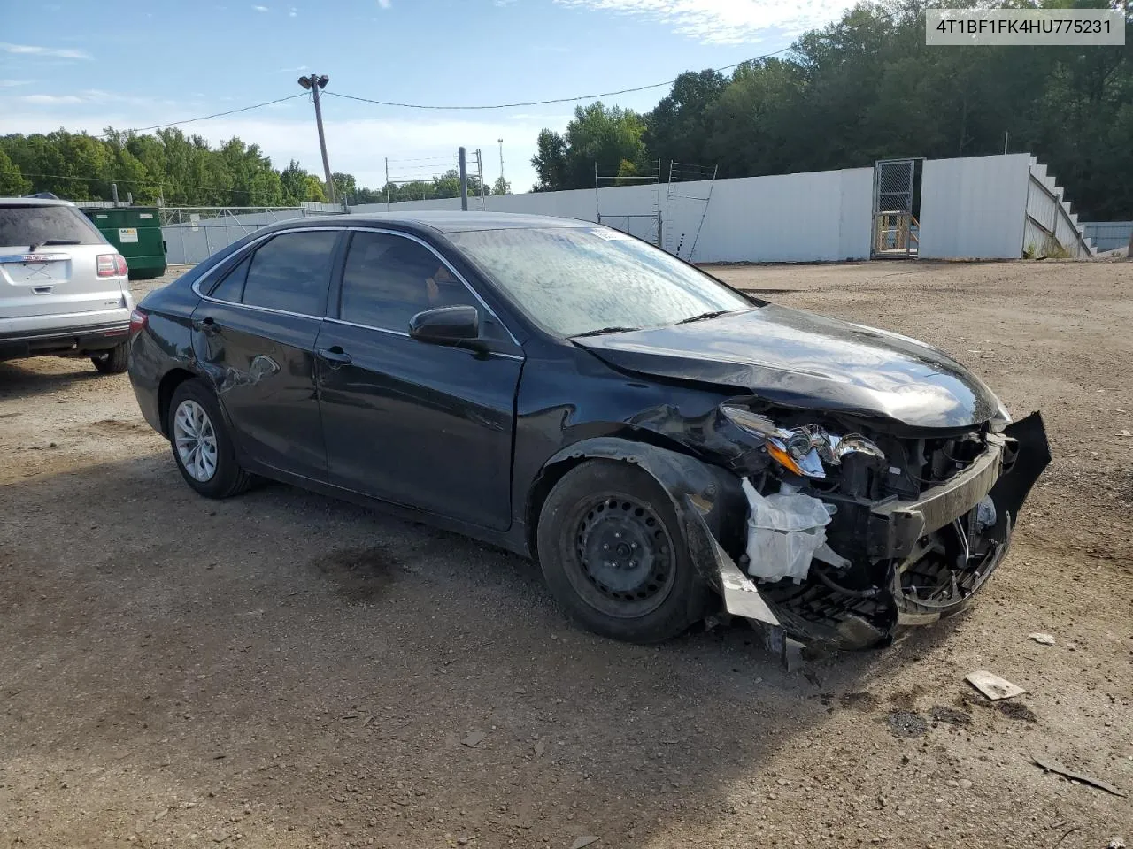 2017 Toyota Camry Le VIN: 4T1BF1FK4HU775231 Lot: 69593144