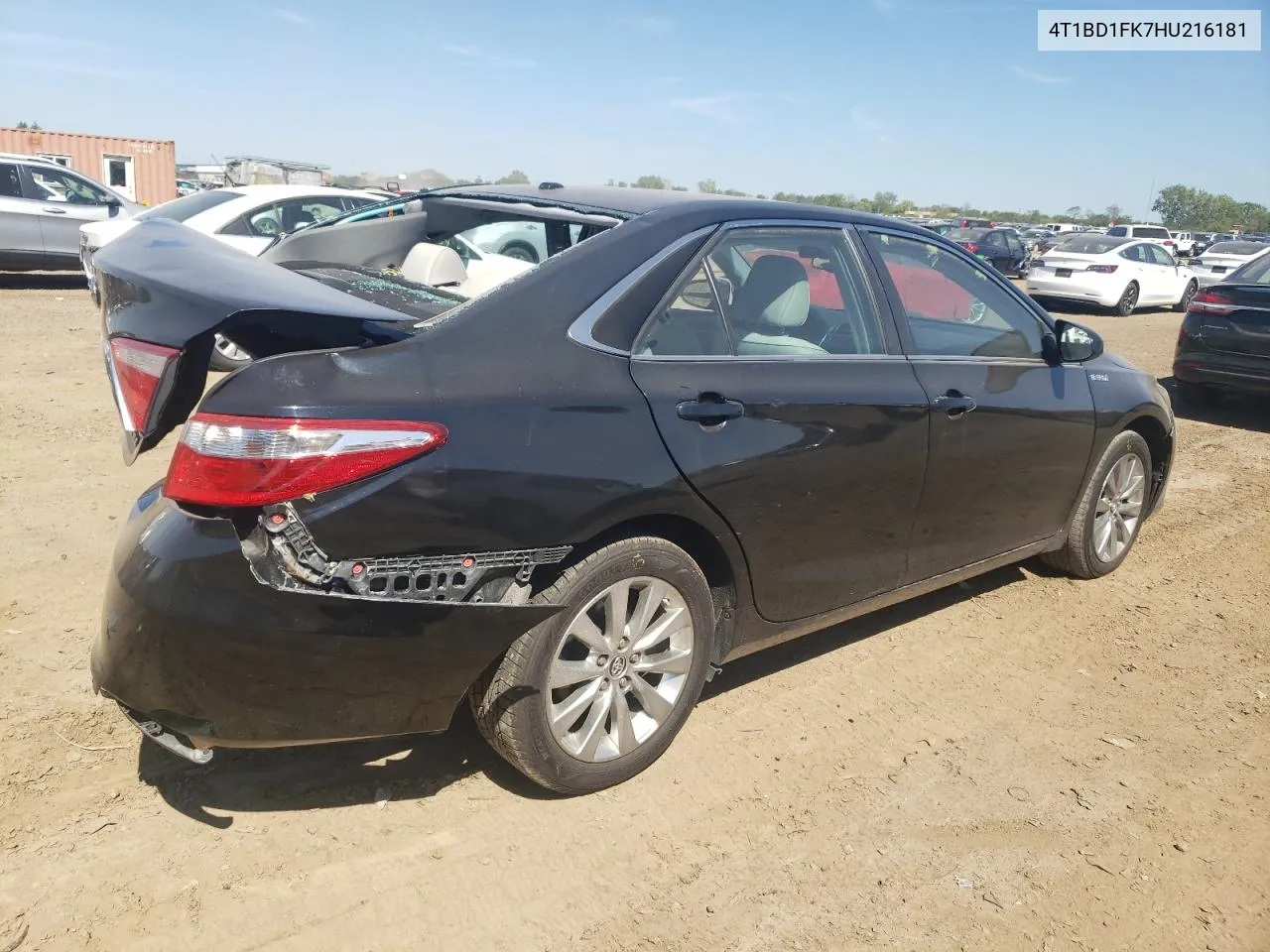 4T1BD1FK7HU216181 2017 Toyota Camry Hybrid