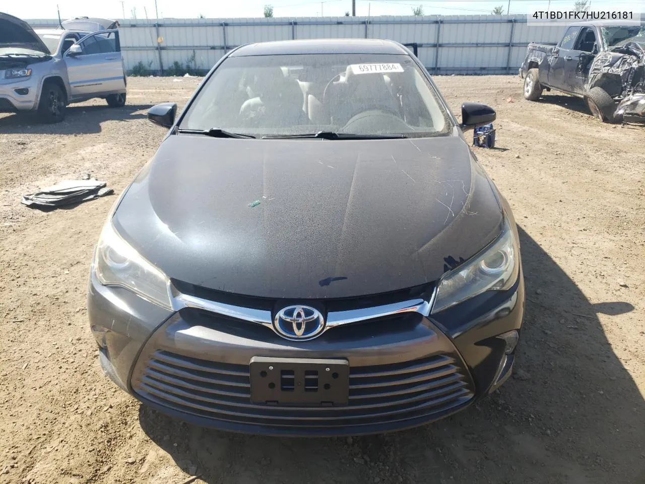 4T1BD1FK7HU216181 2017 Toyota Camry Hybrid