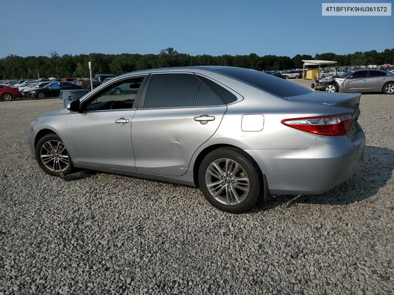 2017 Toyota Camry Le VIN: 4T1BF1FK9HU361572 Lot: 70663754