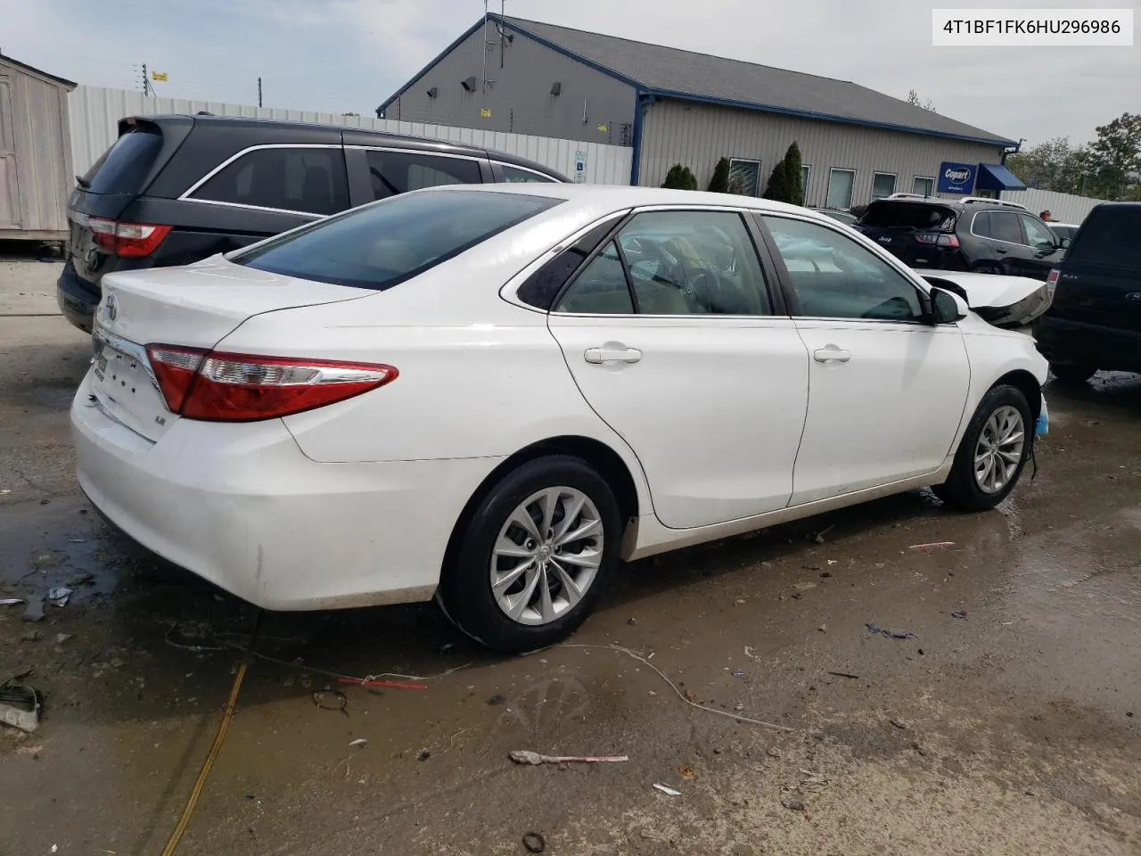 2017 Toyota Camry Le VIN: 4T1BF1FK6HU296986 Lot: 70807244