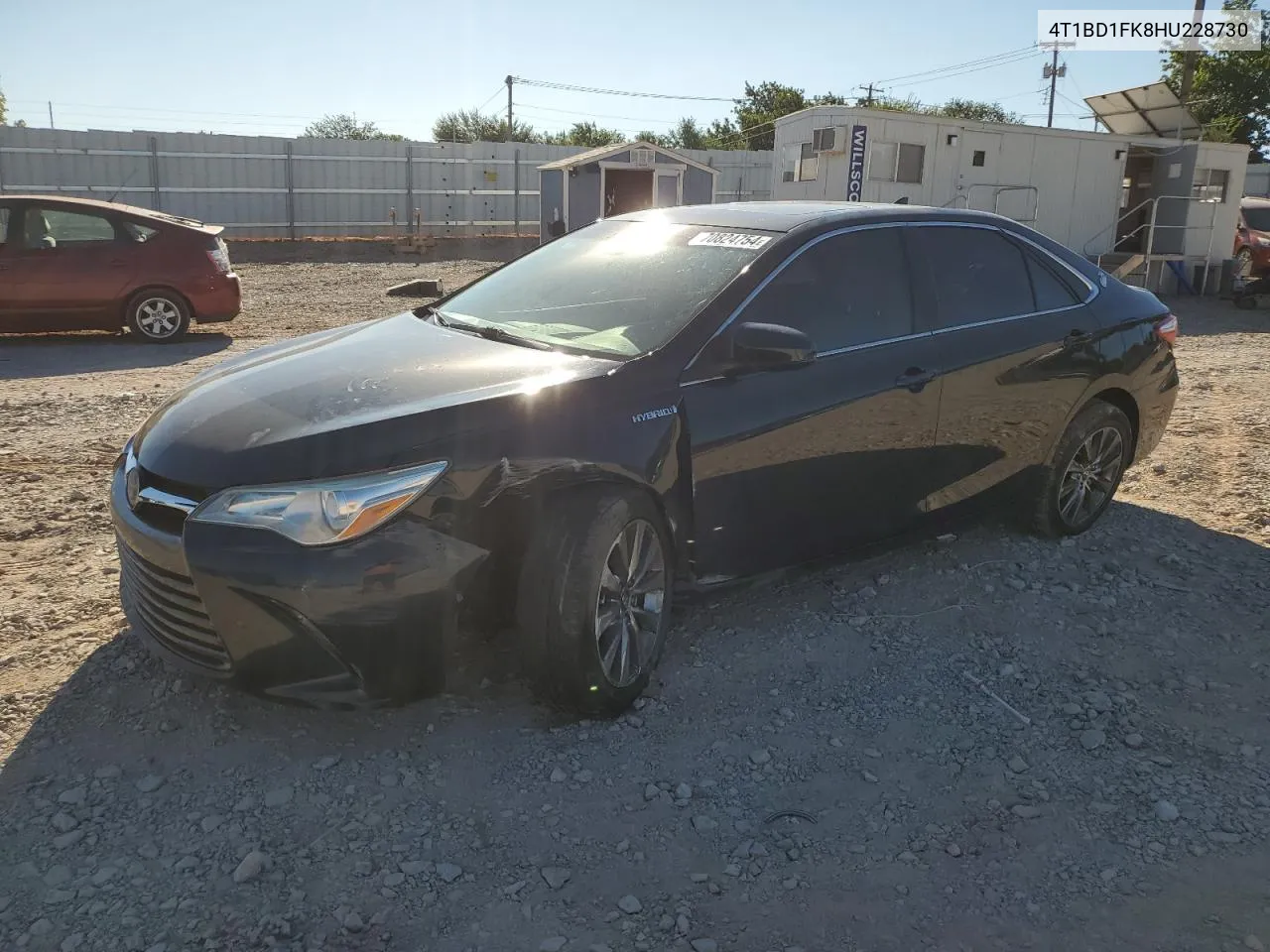 4T1BD1FK8HU228730 2017 Toyota Camry Hybrid