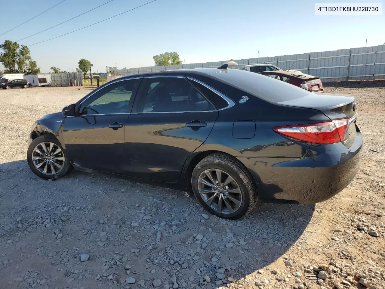 2017 Toyota Camry Hybrid VIN: 4T1BD1FK8HU228730 Lot: 70824754