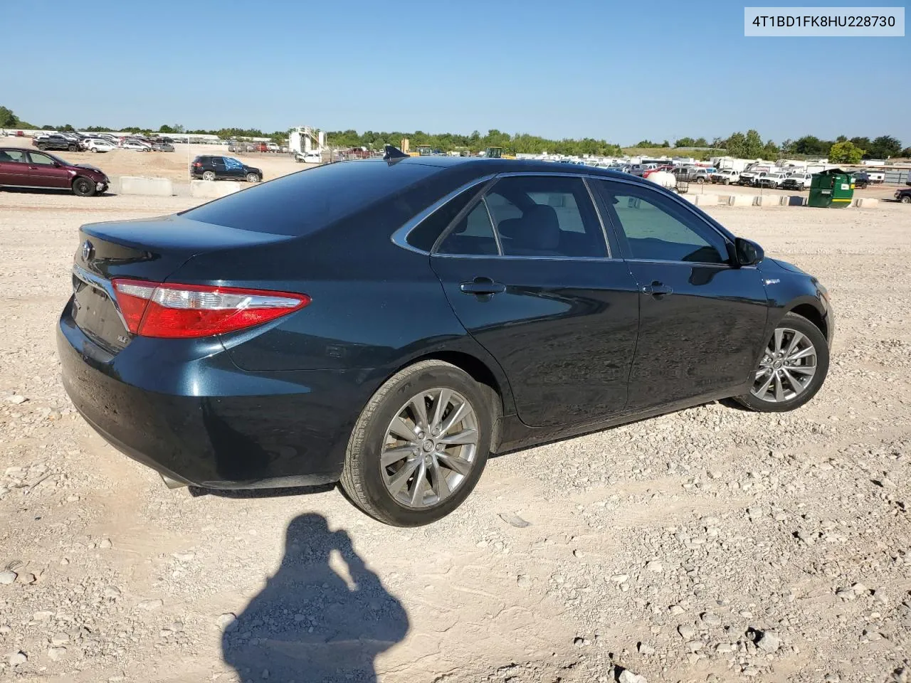 2017 Toyota Camry Hybrid VIN: 4T1BD1FK8HU228730 Lot: 70824754