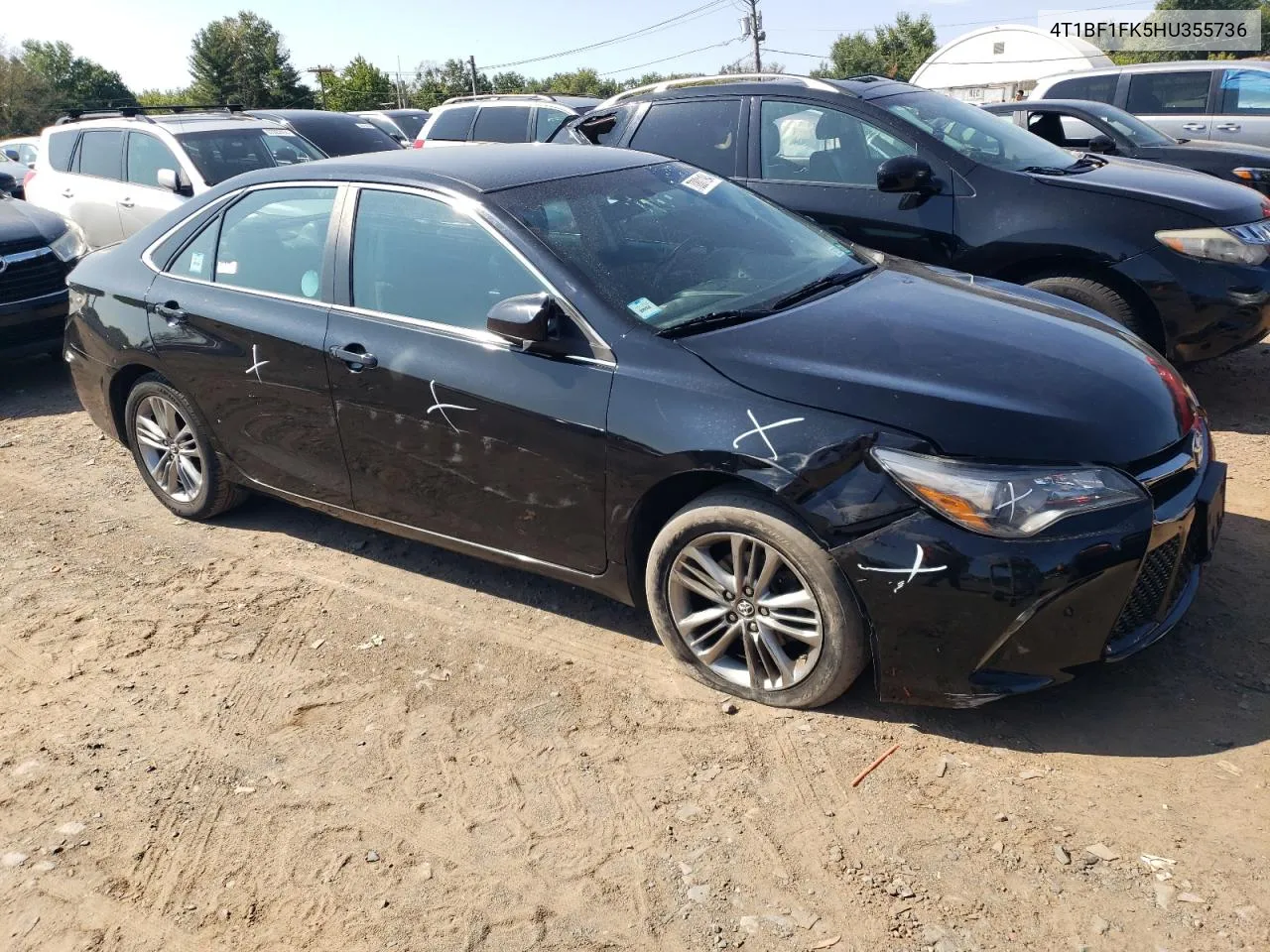 2017 Toyota Camry Le VIN: 4T1BF1FK5HU355736 Lot: 70881194