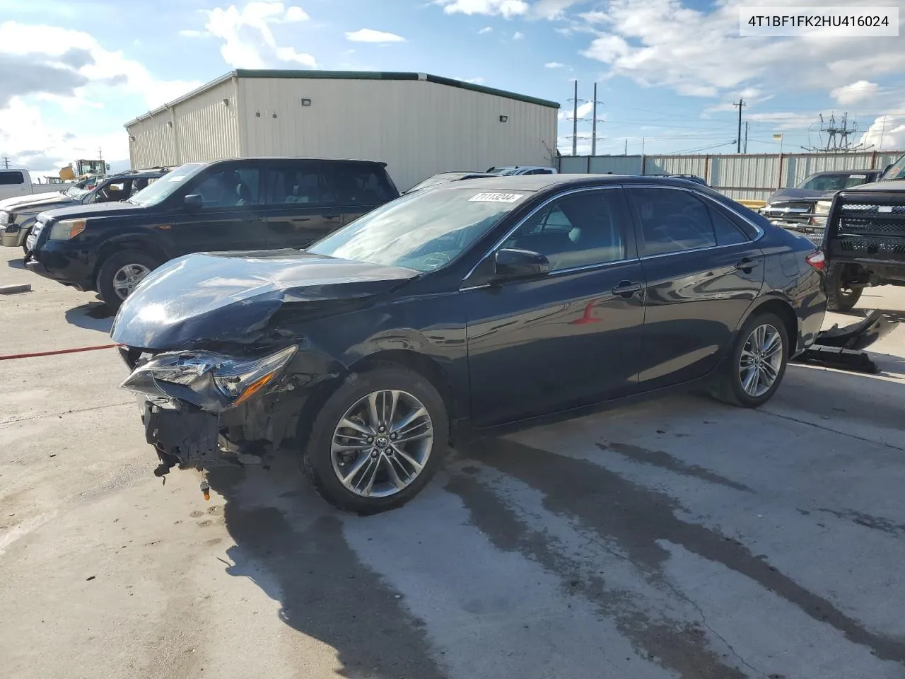 2017 Toyota Camry Le VIN: 4T1BF1FK2HU416024 Lot: 71113244