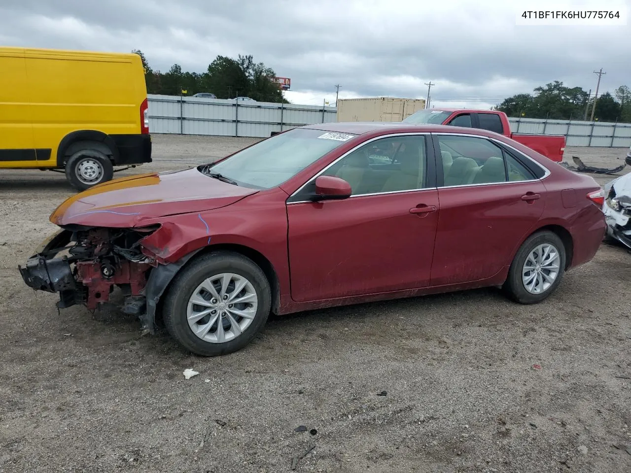 2017 Toyota Camry Le VIN: 4T1BF1FK6HU775764 Lot: 71197694