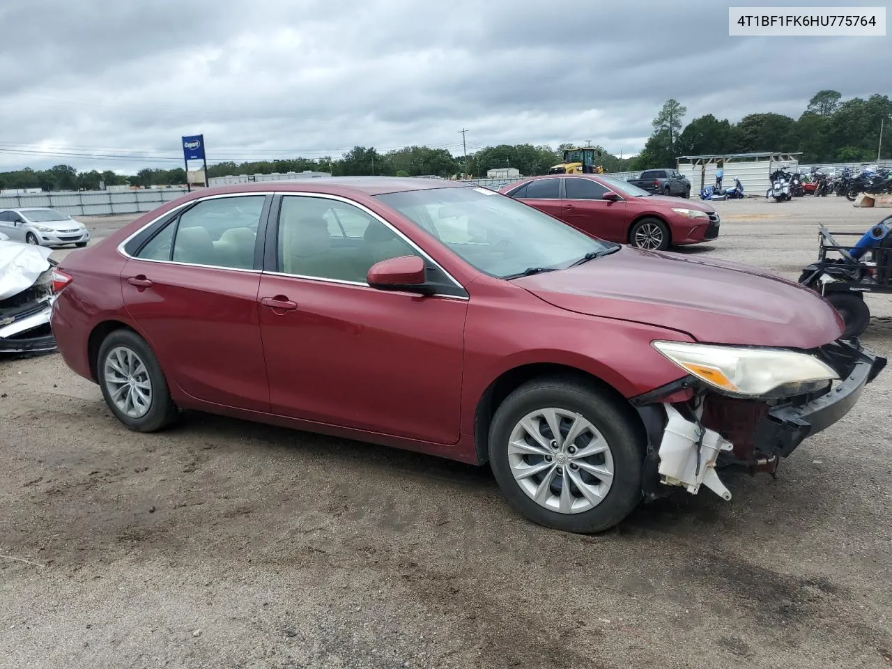 2017 Toyota Camry Le VIN: 4T1BF1FK6HU775764 Lot: 71197694