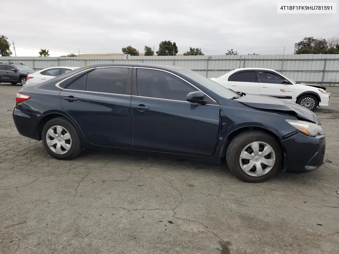 2017 Toyota Camry Le VIN: 4T1BF1FK9HU781591 Lot: 71808294