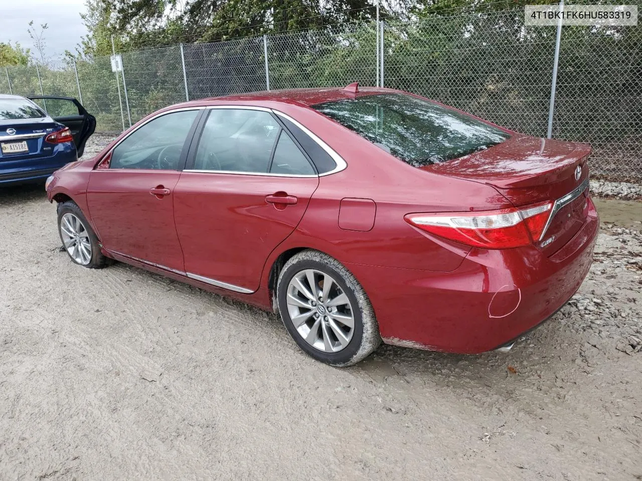 2017 Toyota Camry Xse VIN: 4T1BK1FK6HU583319 Lot: 72129374