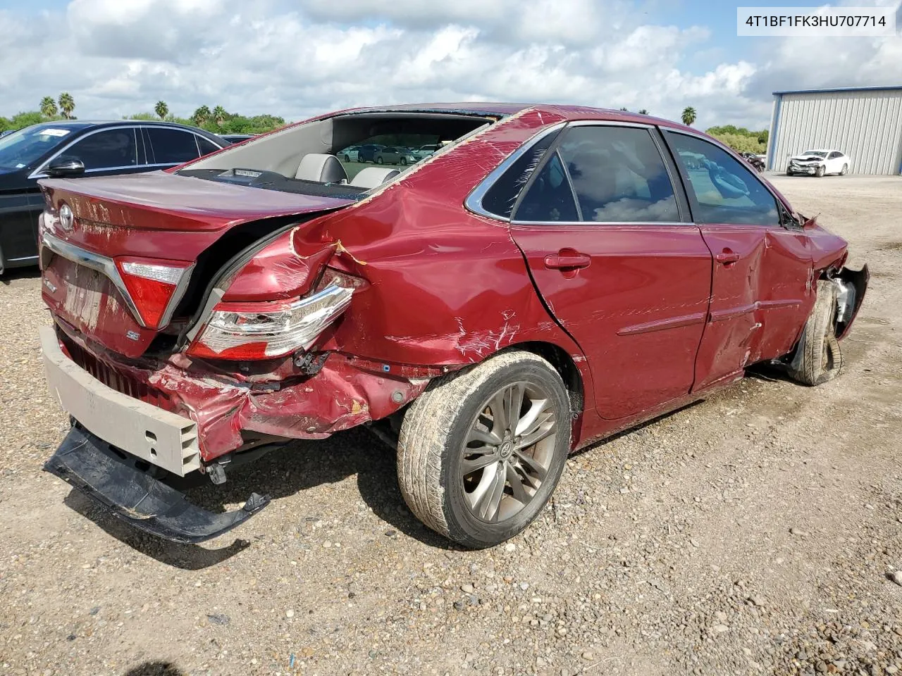 2017 Toyota Camry Le VIN: 4T1BF1FK3HU707714 Lot: 72221444