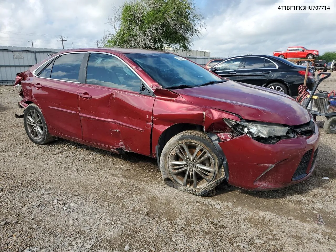 2017 Toyota Camry Le VIN: 4T1BF1FK3HU707714 Lot: 72221444