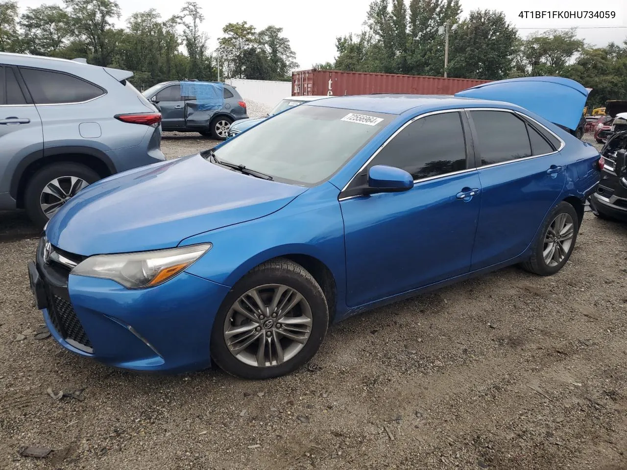 4T1BF1FK0HU734059 2017 Toyota Camry Le