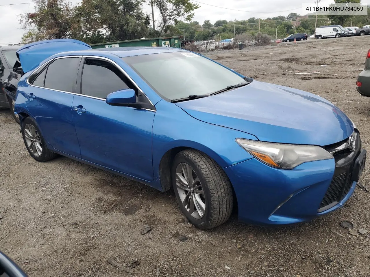 4T1BF1FK0HU734059 2017 Toyota Camry Le