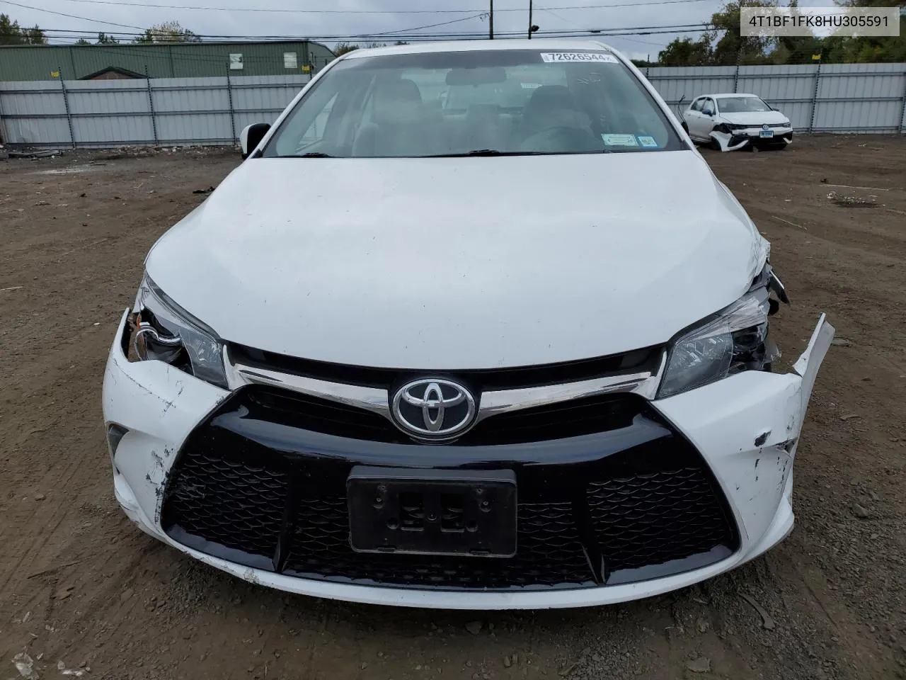 2017 Toyota Camry Le VIN: 4T1BF1FK8HU305591 Lot: 72626544