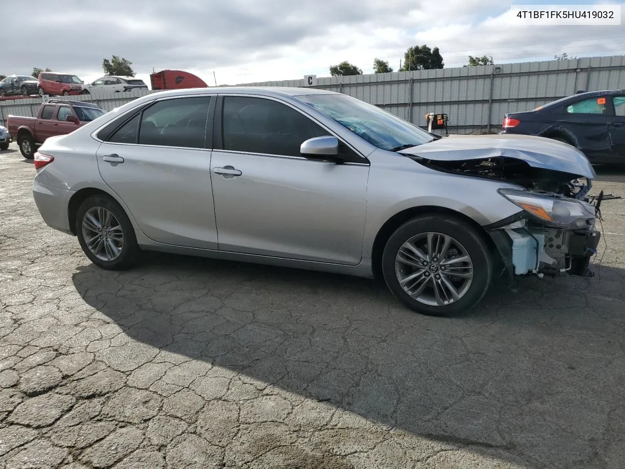 2017 Toyota Camry Le VIN: 4T1BF1FK5HU419032 Lot: 72822824