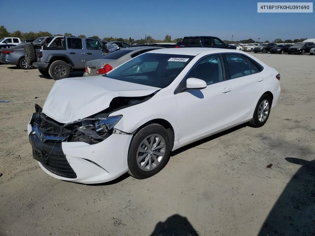 2017 Toyota Camry Le VIN: 4T1BF1FK0HU391690 Lot: 72844564