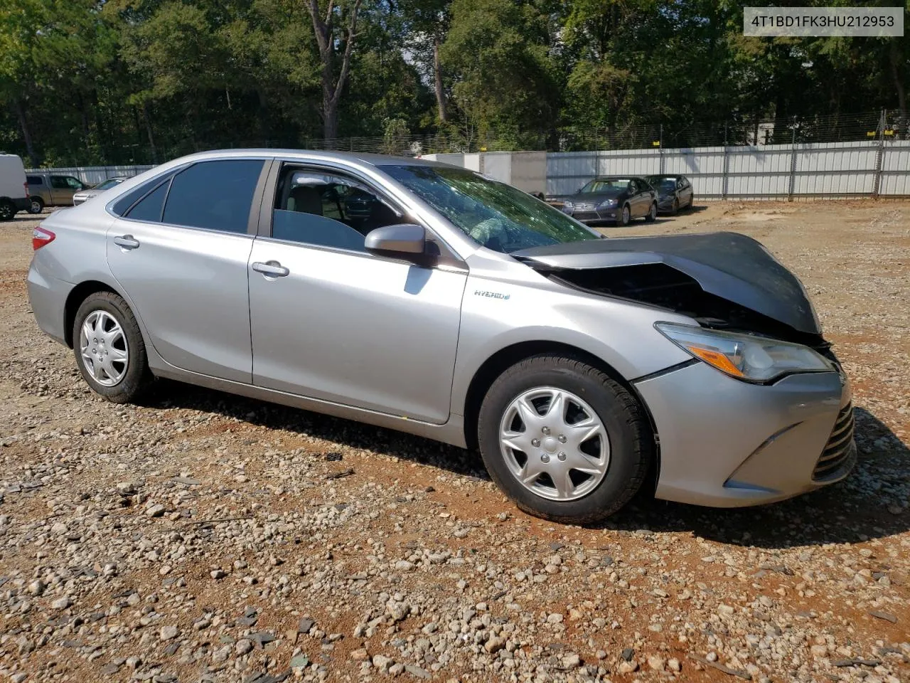 4T1BD1FK3HU212953 2017 Toyota Camry Hybrid