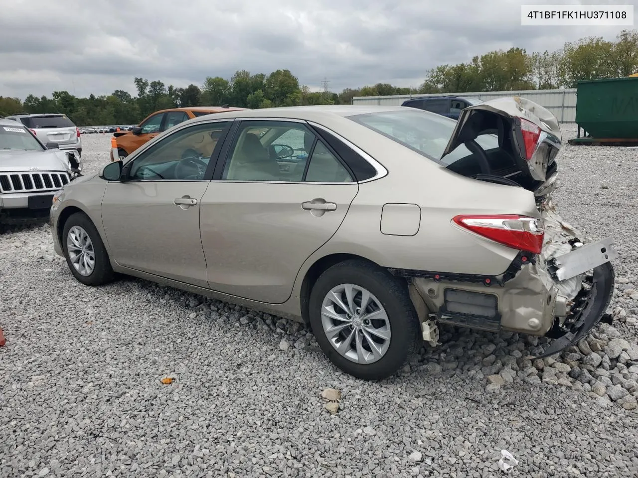 2017 Toyota Camry Le VIN: 4T1BF1FK1HU371108 Lot: 72963474